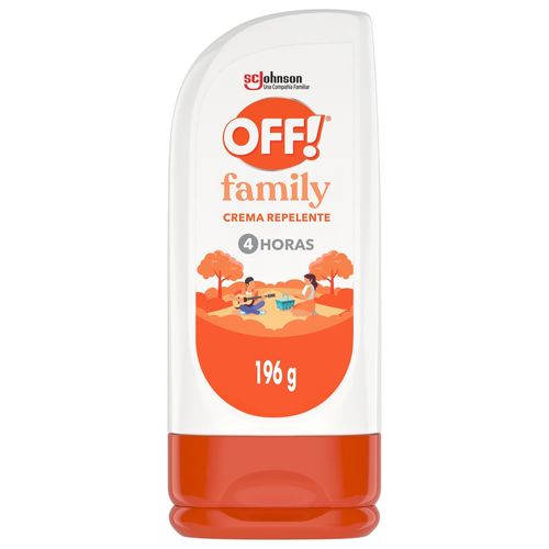 Repelente para Mosquitos OFF! Family Crema 196 Gr.