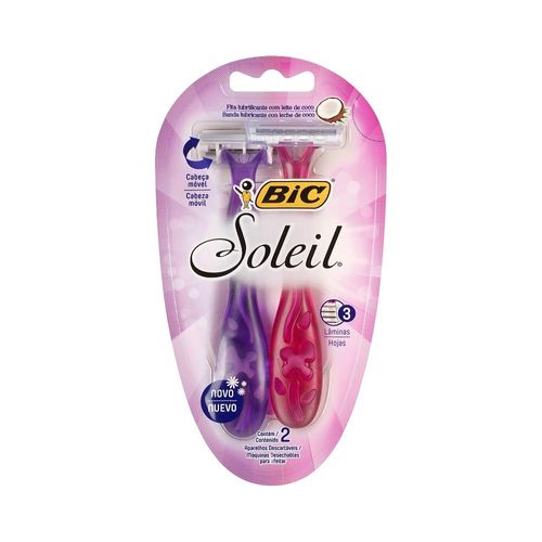 Maquinita Bic Soleil 3 Láminas 2 Ud.